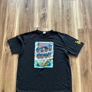 Los Angeles Dodgers men’s Black reunion Graphic t shirt size XL